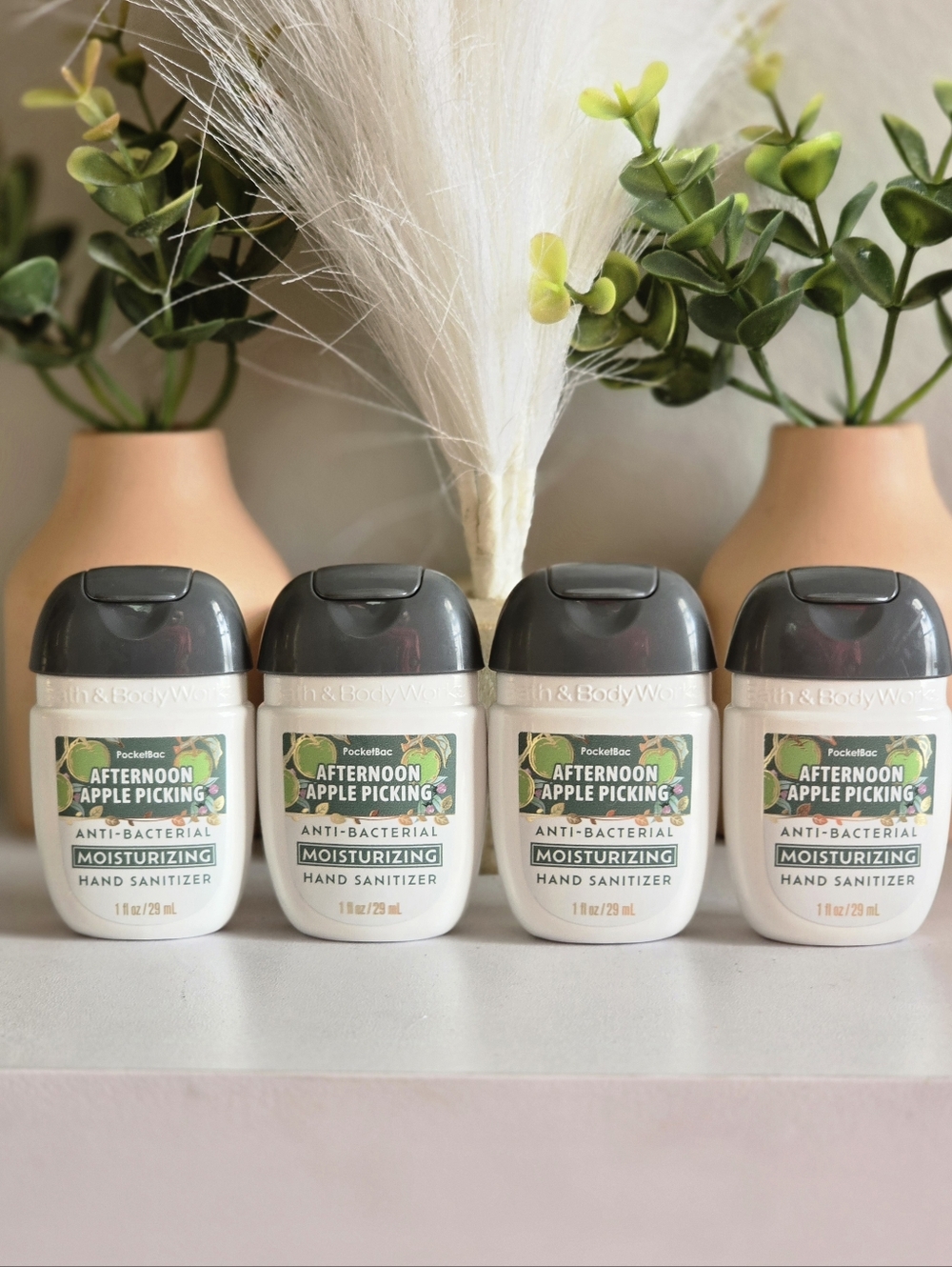 4 Afternoon Apple Picking moisturizing Hand Sanitizers by Bath and Body Works